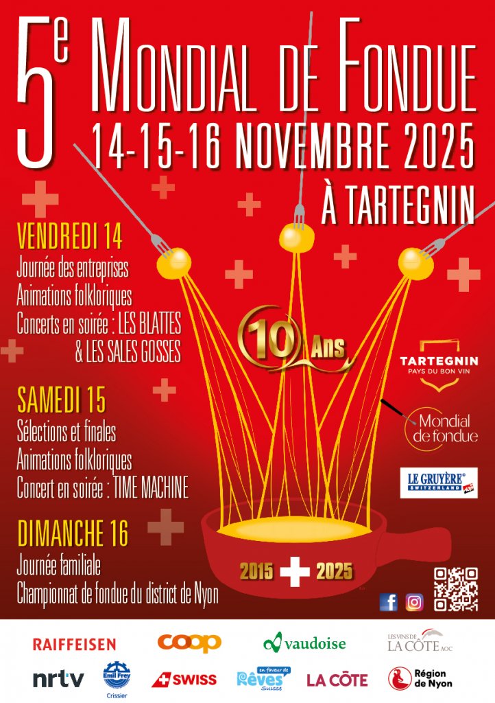 Mondial de fondue 2025 